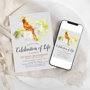 Invitación Celebración de la Vida Funeral del Cardenal Acuare