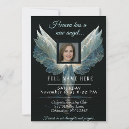 Invitación Celebración de la vida - Memorial fotográfico