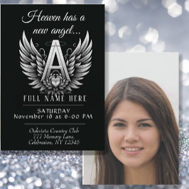 Invitación Celebración de la vida - Memorial fotográfico