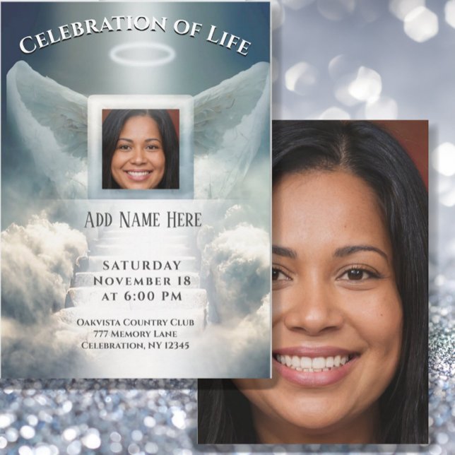 Invitación Celebración de la vida - Memorial fotográfico (Subido por el creador)