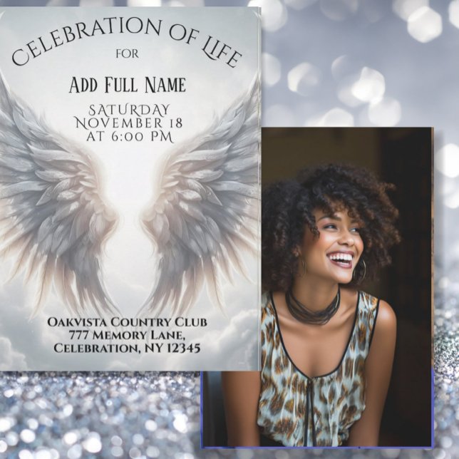 Invitación Celebración de la vida - Memorial fotográfico (Subido por el creador)