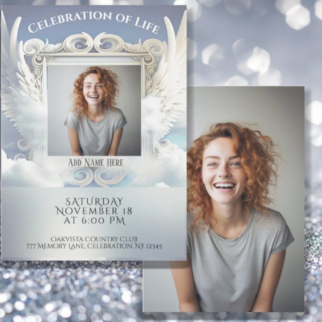 Invitación Celebración de la vida - Memorial fotográfico (Subido por el creador)