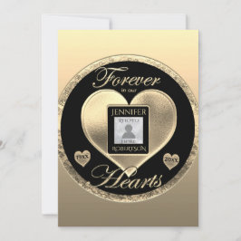 Invitación Celebración de la vida - Para siempre en nuestros 