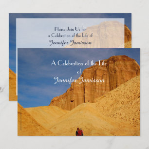 Invitación Celebración de la vida, senderismo en el Valle de 