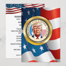 Invitación Celebración de las elecciones presidenciales