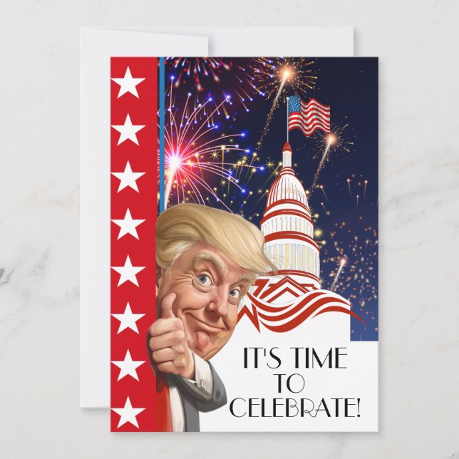 Invitación Celebración de las elecciones presidenciales (Anverso)