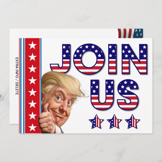 Invitación Celebración de las elecciones presidenciales (Anverso / Reverso)