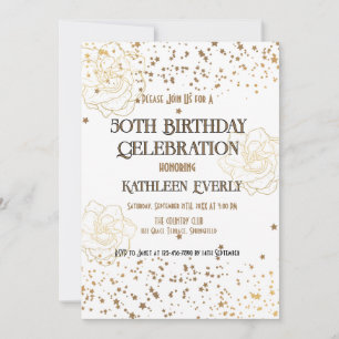 Invitación Celebración de los 50 años de oro