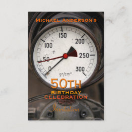 Invitación Celebración de los 50 años del Viejo Manómetro Ste