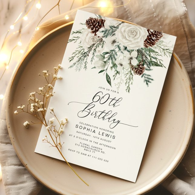 Invitación Celebración de los 60 Aniversarios del invierno de (Subido por el creador)