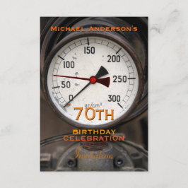 Invitación Celebración de los 70 Años del Viejo Manómetro