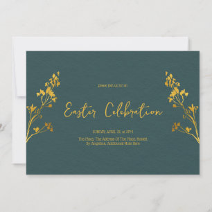 Invitación Celebración de Pascua, Brunch, católico tradiciona