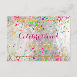 Invitación Celebración de PixDezines Mitzvah deslumbrada/Arco
