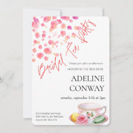 Invitación Celebración de té de boda