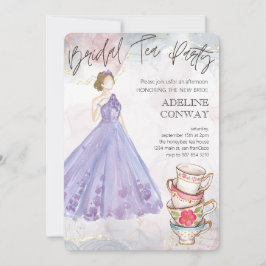 Invitación Celebración de té nupcial