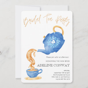 Invitación Celebración de té nupcial