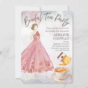 Invitación Celebración de té nupcial
