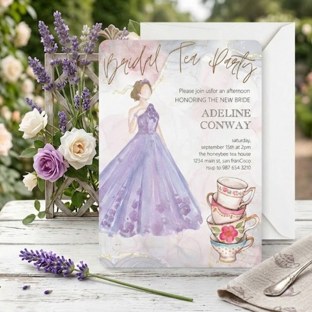 Invitación Celebración de té nupcial (Subido por el creador)