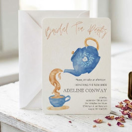 Invitación Celebración de té nupcial