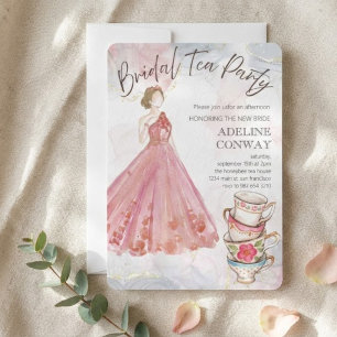 Invitación Celebración de té nupcial