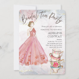 Invitación Celebración de té nupcial