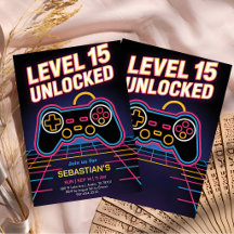 Celebración definitiva para adolescentes gamers