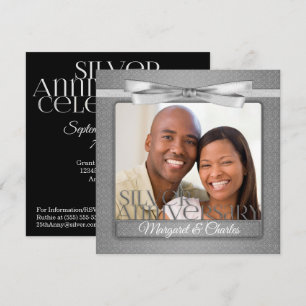 Invitación Celebración del 25º Aniversario de Bodas de Plata 