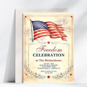 Invitación Celebración del 250º Aniversario de la Libertad de