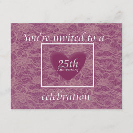 Invitación Celebración del 25° Aniversario