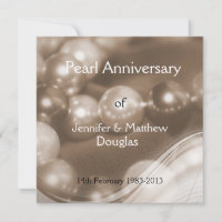 Celebración del 30º Aniversario de Bodas de Perla