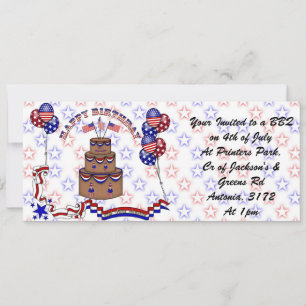 Invitación Celebración del 4 de julio