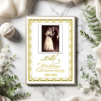 Invitación Celebración del 50º Aniversario de Bodas de Oro