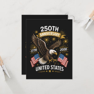 Invitación Celebración del Águila Calva del 250 Aniversario