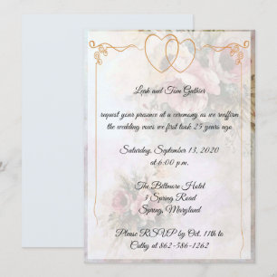 Invitación Celebración del aniversario de Doble Corazón