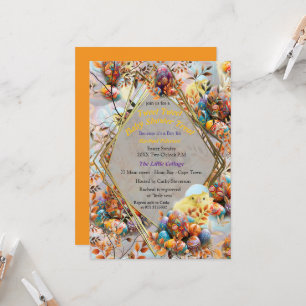 Invitación Celebración del Bebé de Pascua