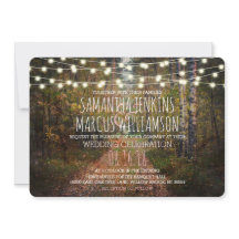 Celebración del Boda de los senderos forestales en