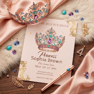 Invitación Celebración del Cumpleaños de la Princesa Real