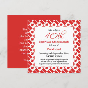 Invitación Celebración del cumpleaños del Personalizado de la
