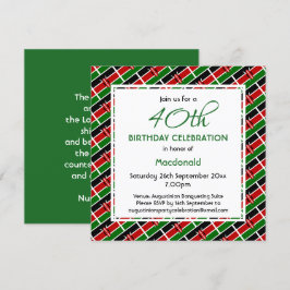 Invitación Celebración del cumpleaños del Personalizado de la
