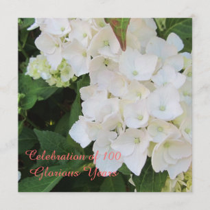 Invitación Celebración del cumpleaños número 100