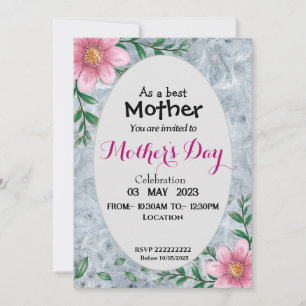 Invitación Celebración del Día de la Madre