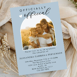 Invitación Celebración del Día Oficial de Adopción Boho Dusty