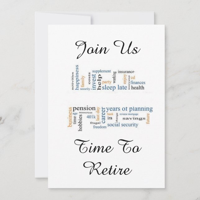 INVITACIÓN CELEBRACIÓN DEL FIESTA DE JUBILACIÓN "TIEMPO DE JU (Anverso)