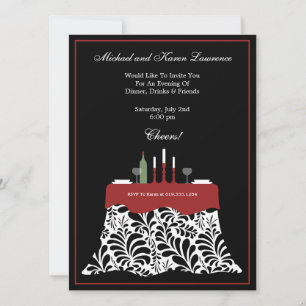 Invitación Celebración del Fiesta de la cena