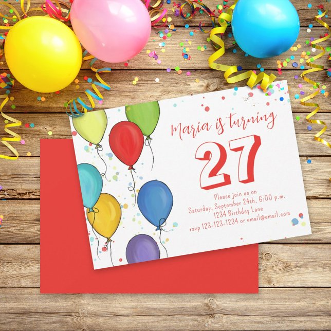 Invitación Celebración del Fiesta de la diversión de cumpleañ (Subido por el creador)