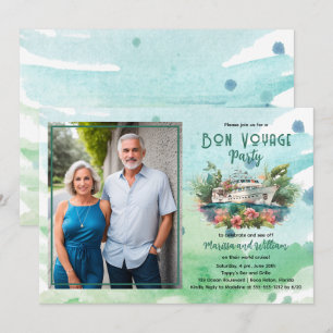 Invitación Celebración del Fiesta de World Cruise Photo Bon V