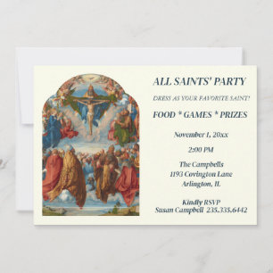 INVITACIÓN CELEBRACIÓN DEL FIESTA DEL DÍA DE LOS SANTOS