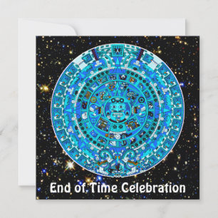 Invitación Celebración del fin del tiempo 21 de diciembre de 