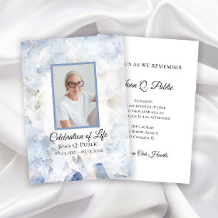 Invitación Celebración del funeral del funeral de la nación d