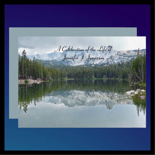 Invitación Celebración del Lago de la Montaña Reflexión de la
